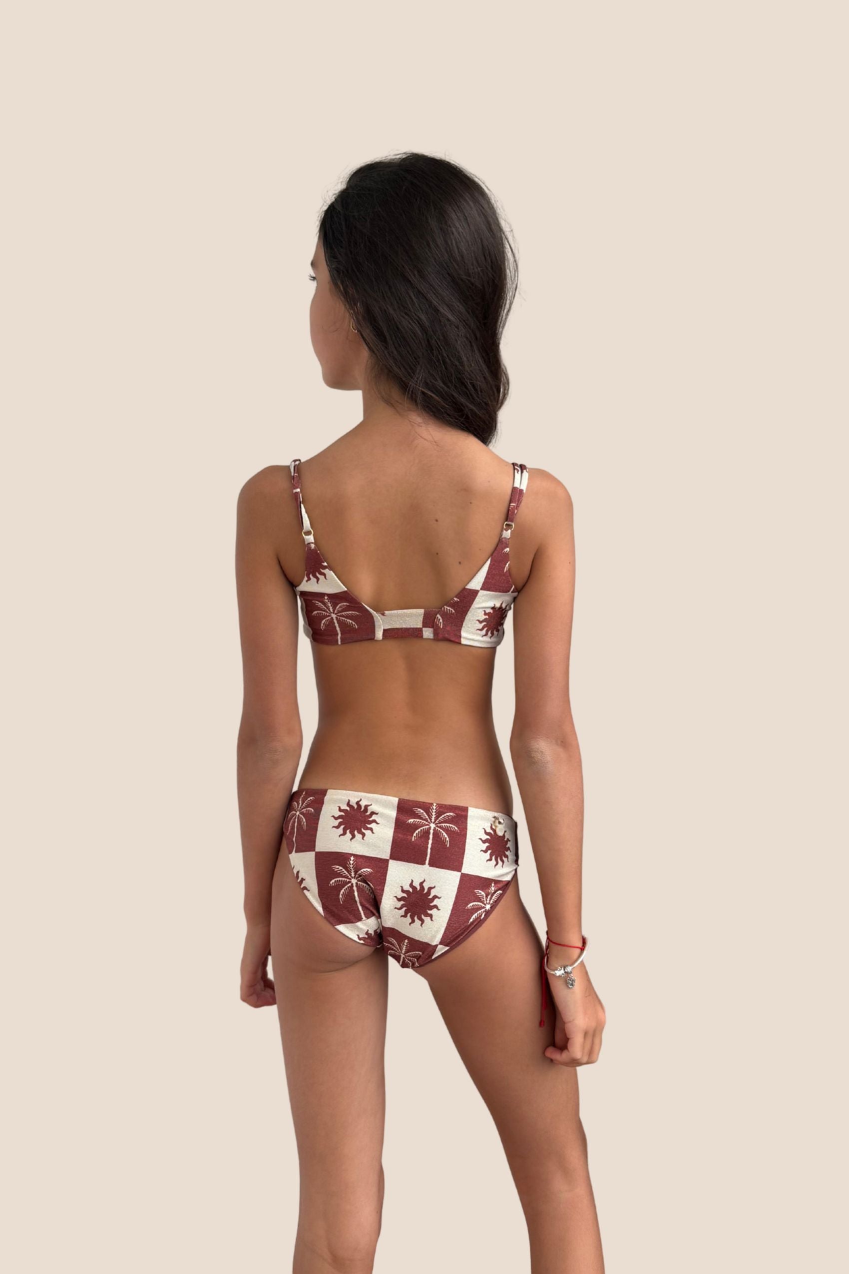 Sunrise Palm Halo Kid Set