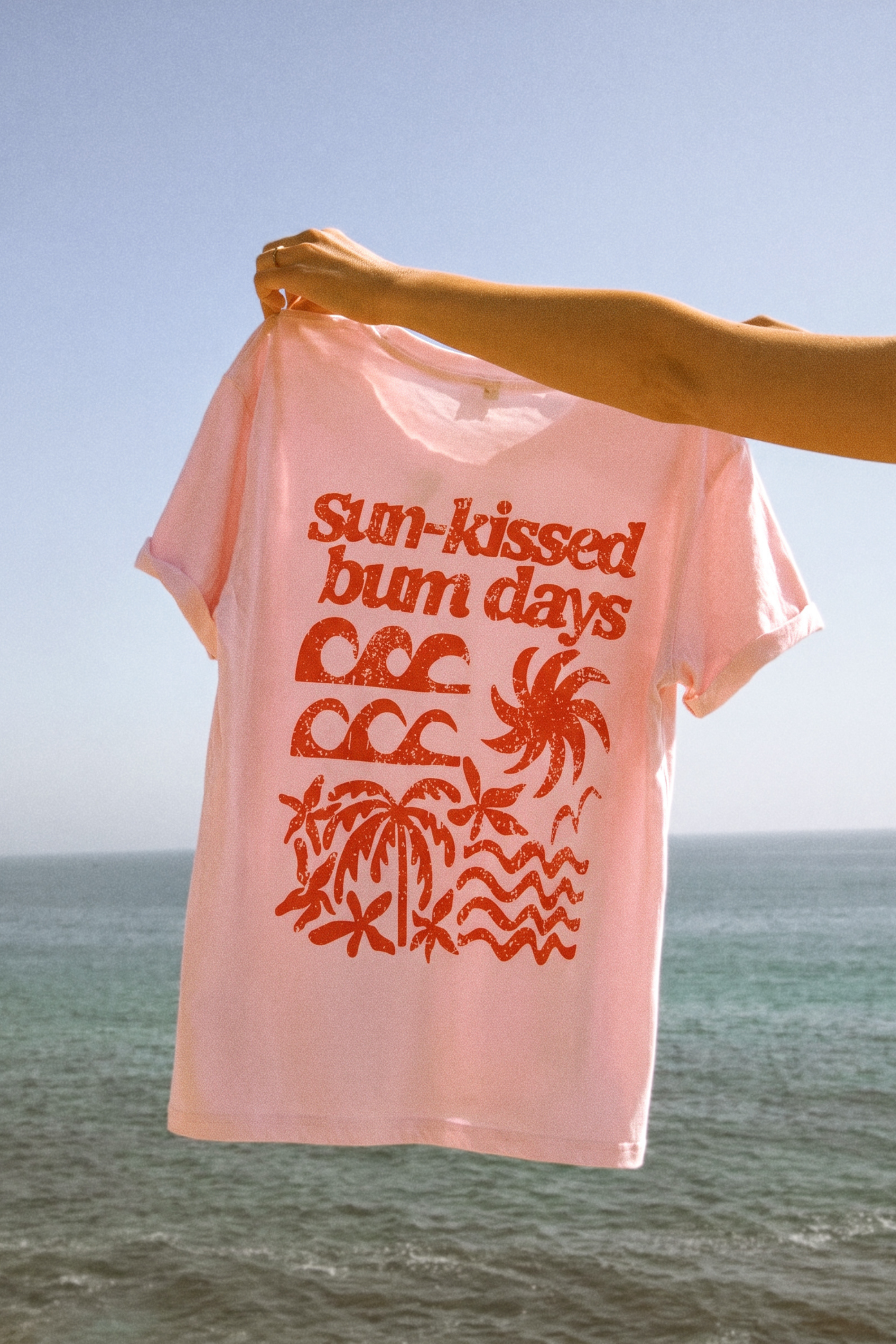 Sun-Kissed Oversize T-Shirt