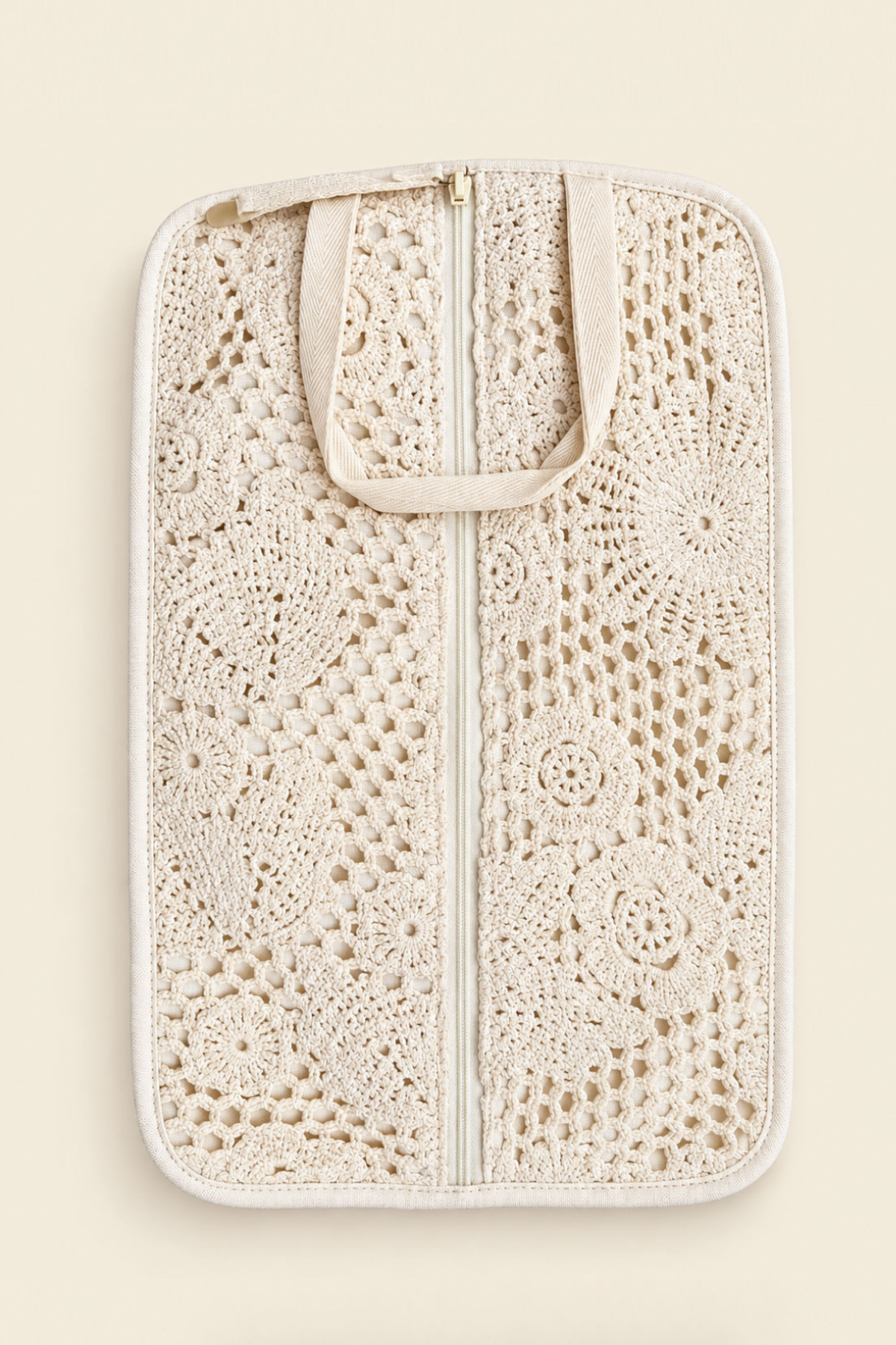 Ivory Crochet Bag