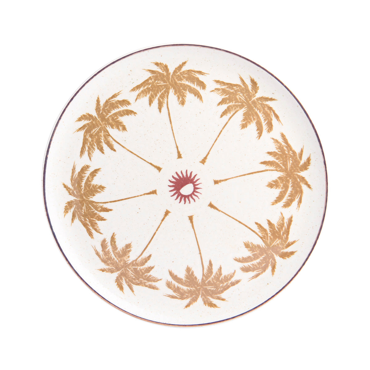 Plato Pando 27.7cm Blanco Corona x Malai