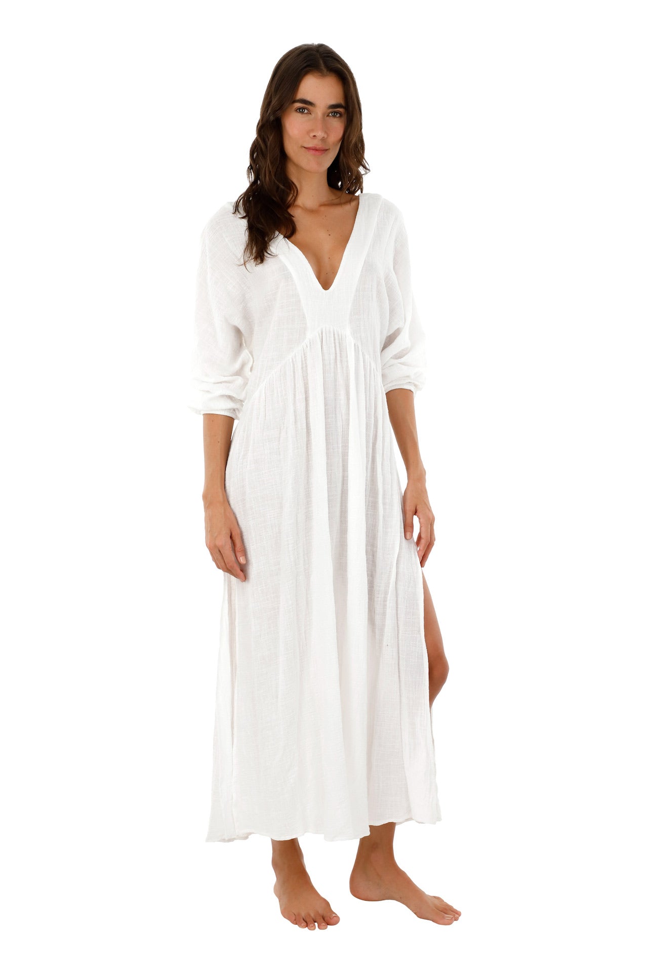 White Easy Dress