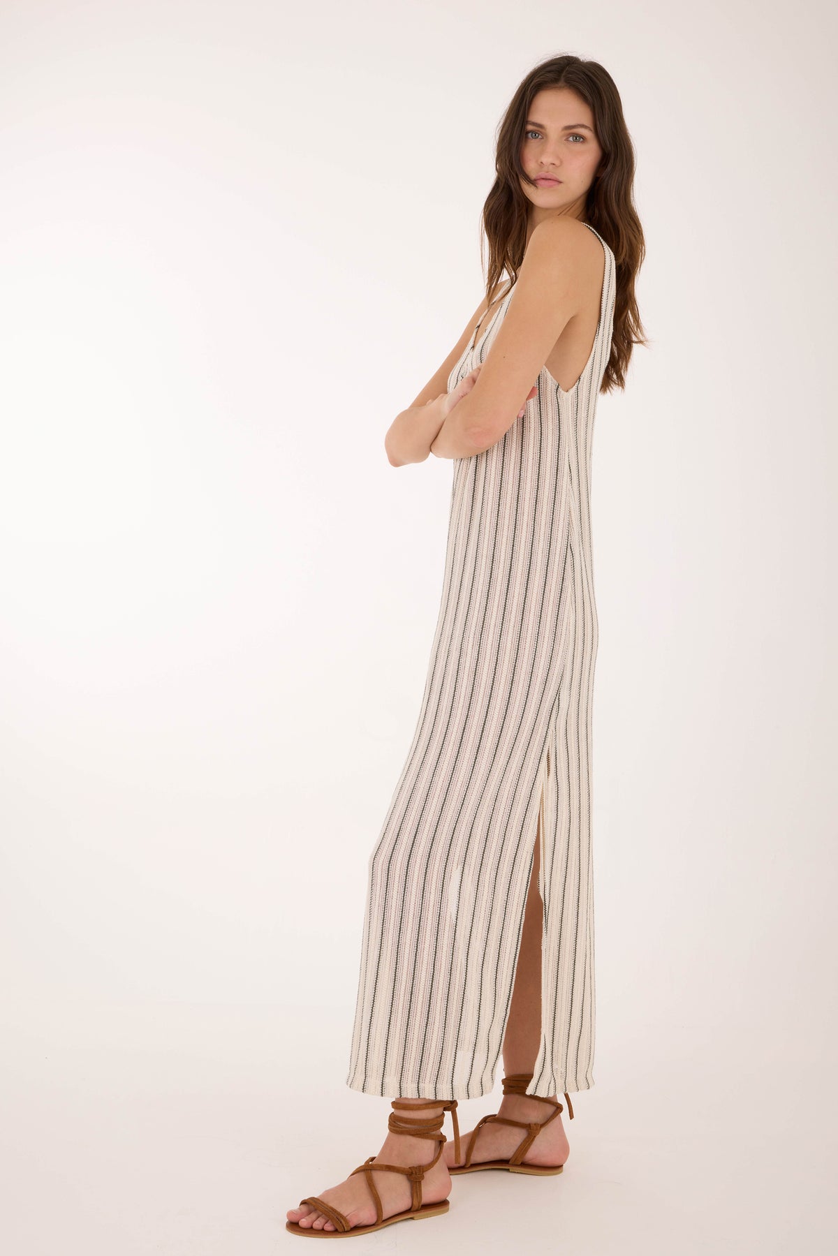 Ocean Stripes Ring Reef Dress