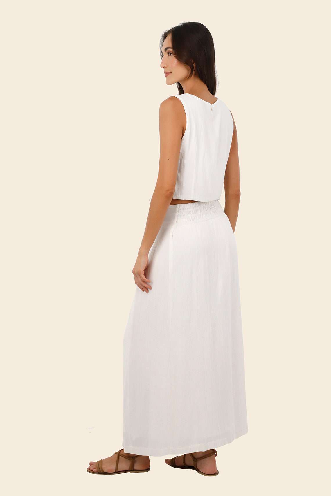 White Oleana Skirt