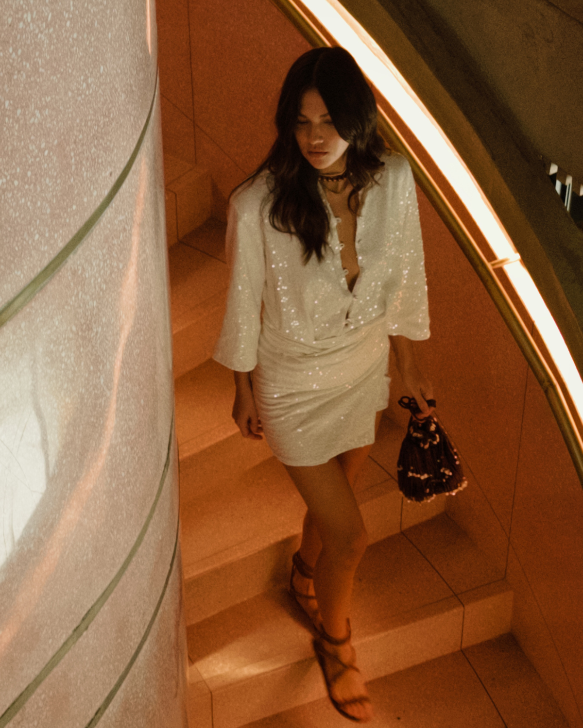Moonlight Sequin Olivia Dress