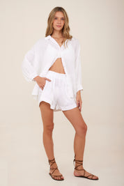 White Cauri Shirt