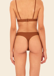 Earth Brown Soul Thong