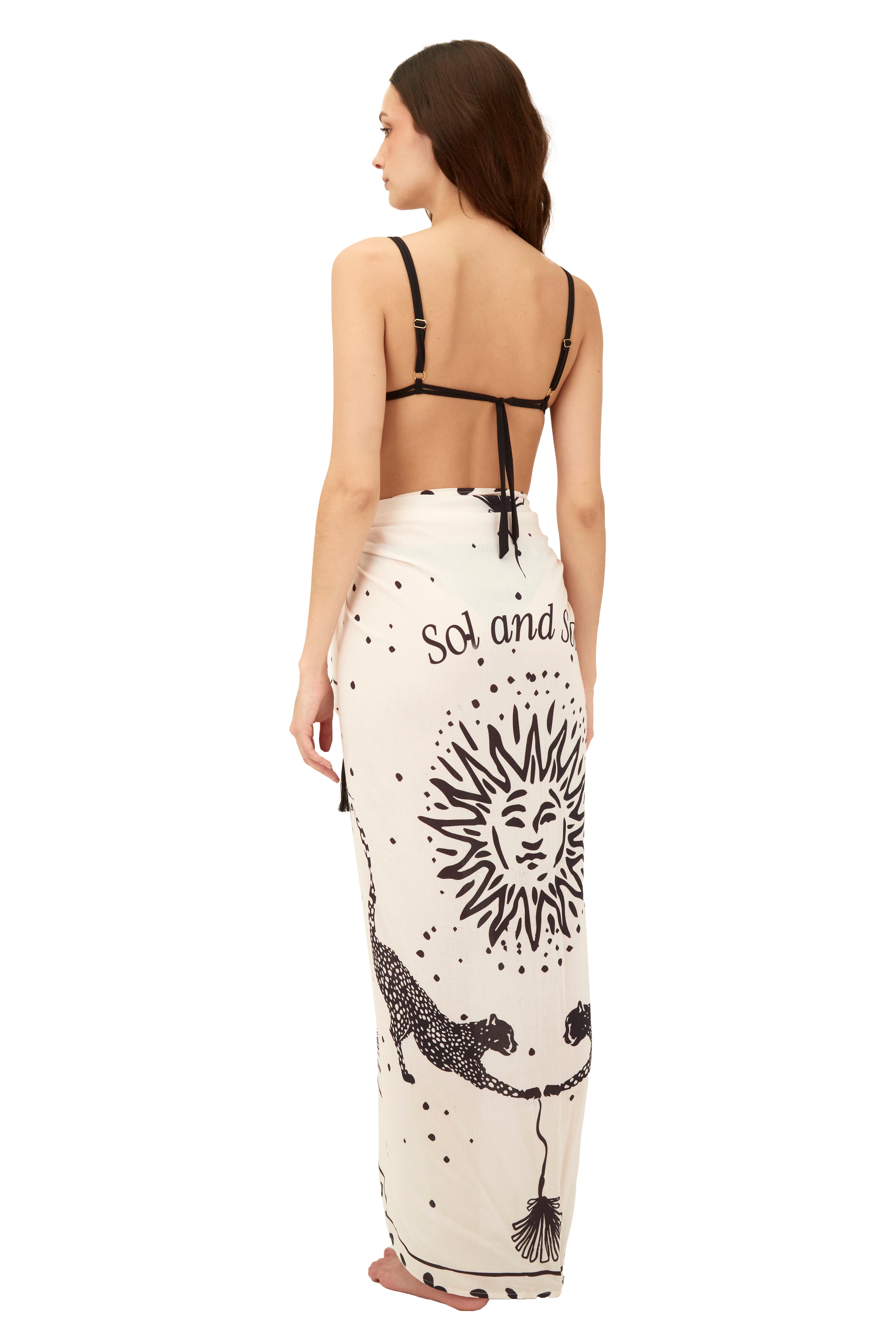 Black Color Blend The Must Pareo