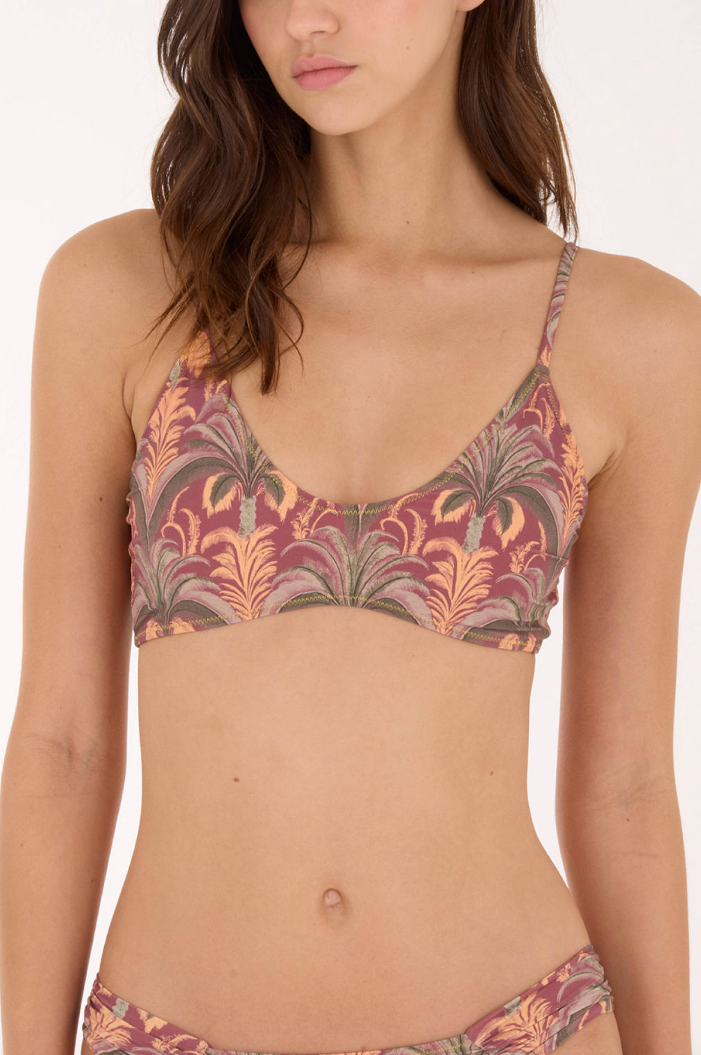 Sunset Oasis Goldstitch Elowen Top