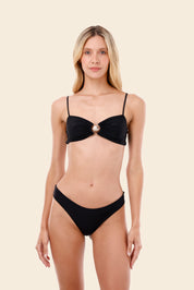 Black Concha Top