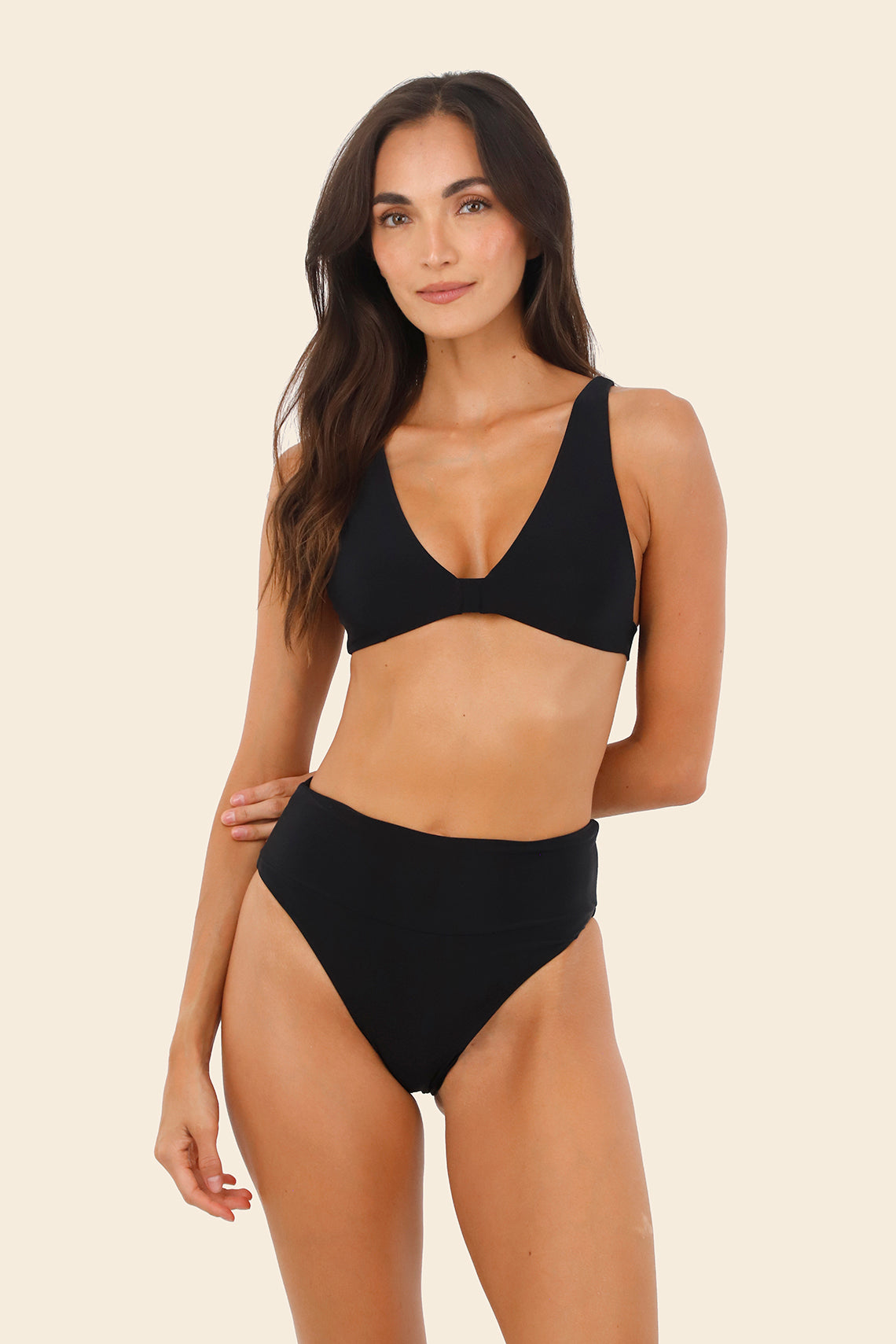 Black Zoe Top