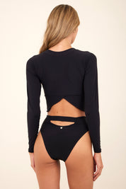 Black Stardust Top
