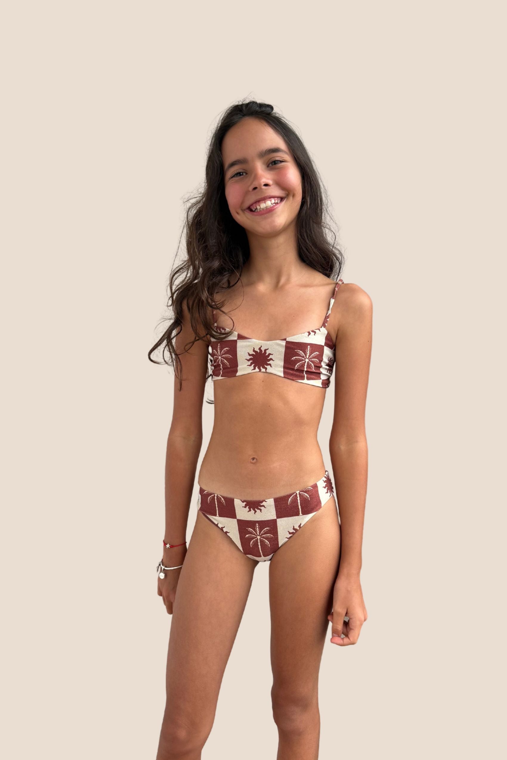 Sunrise Palm Halo Kid Set