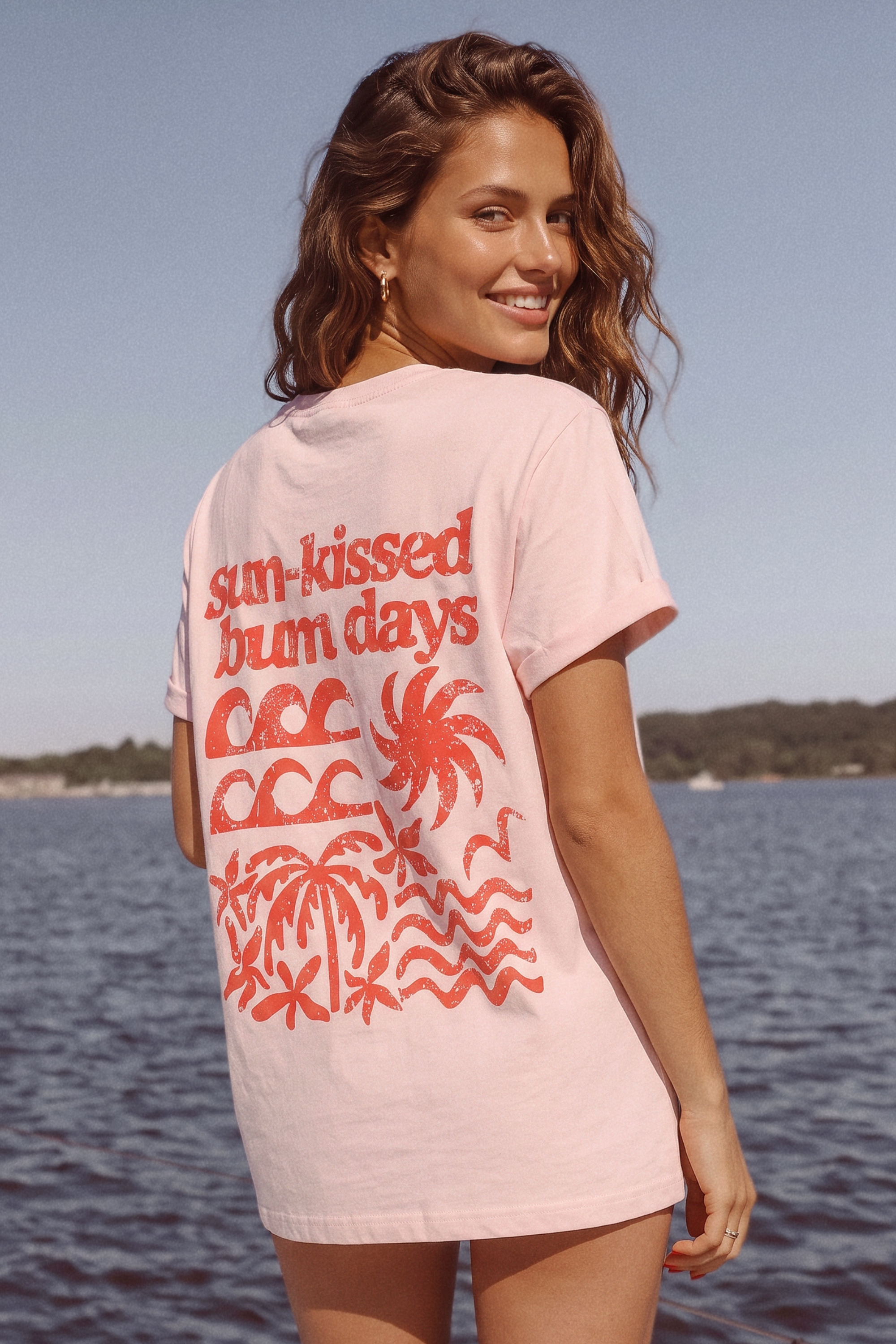 Sun-Kissed Oversize T-Shirt