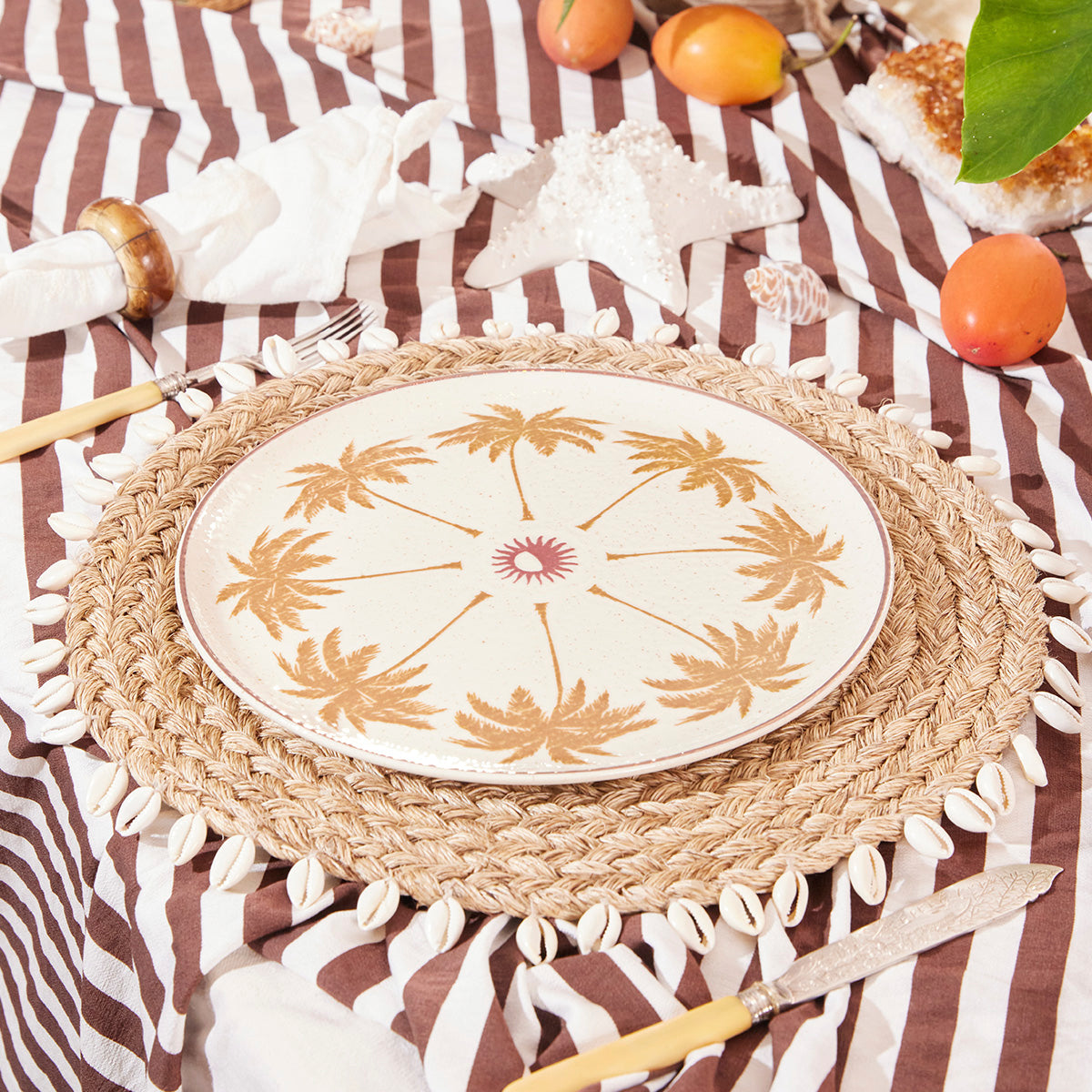 Plato Pando 27.7cm Blanco Corona x Malai