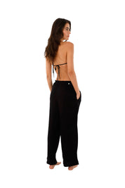 Black Hoopla Pants