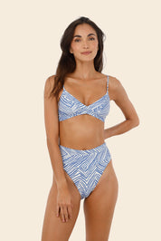 Zebra Line Blue Hella Cool Bottom