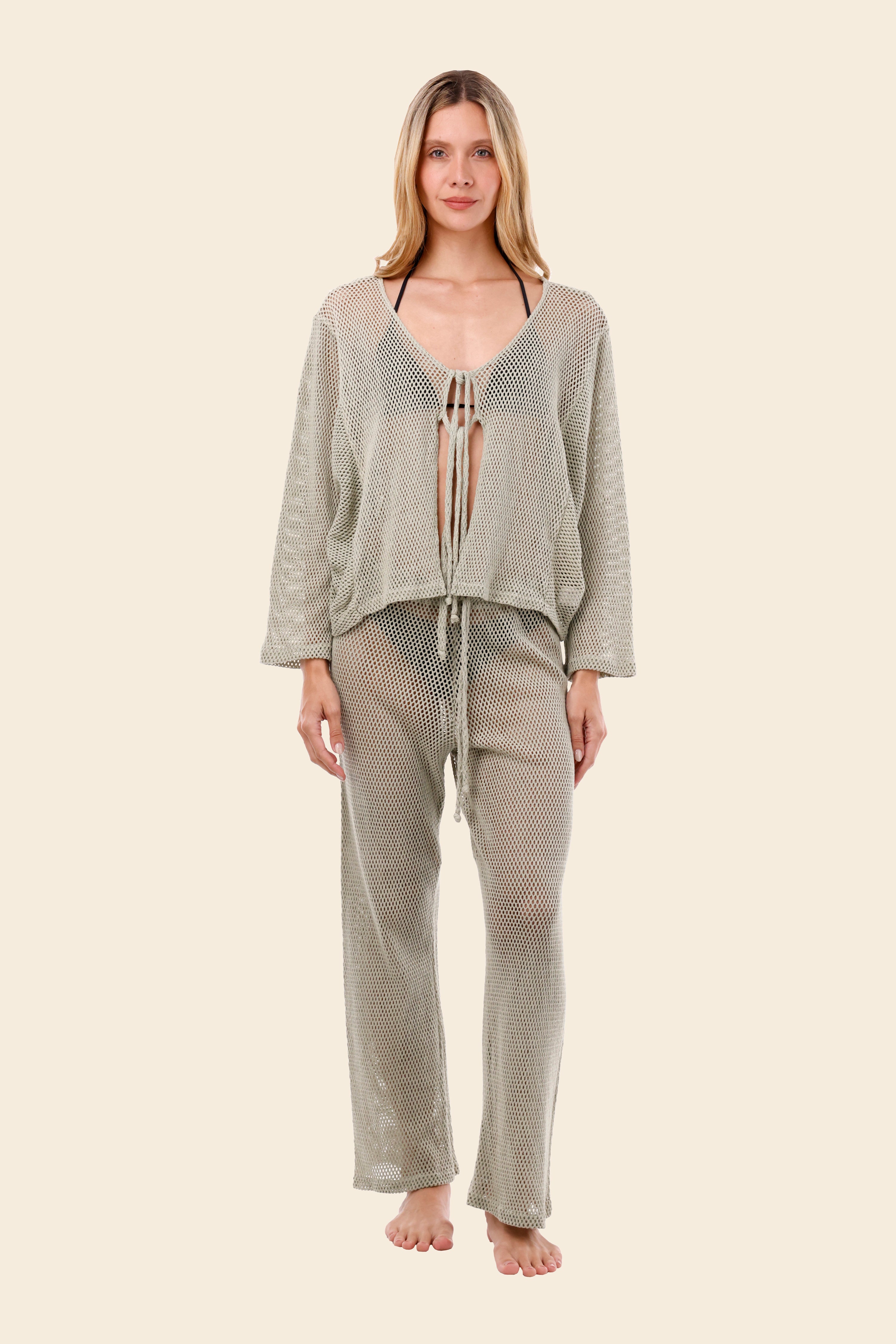 Willowing Green Malla Ritual Shirt