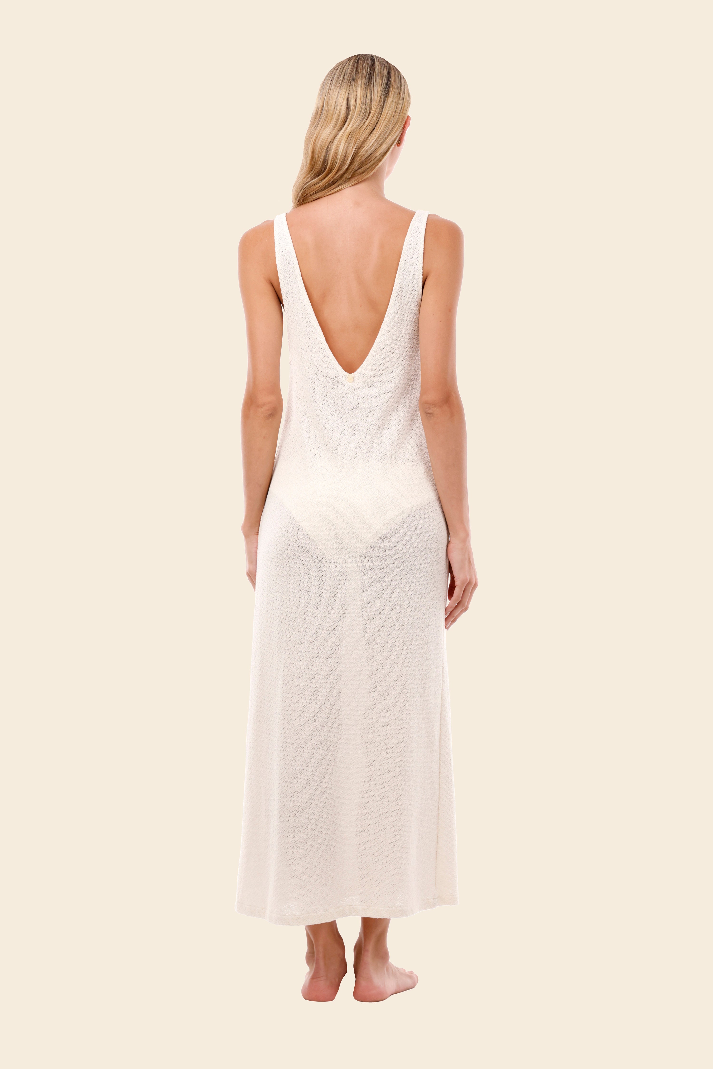 Ivory Ring Reef Dress
