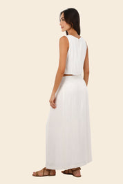 White Oleana Skirt