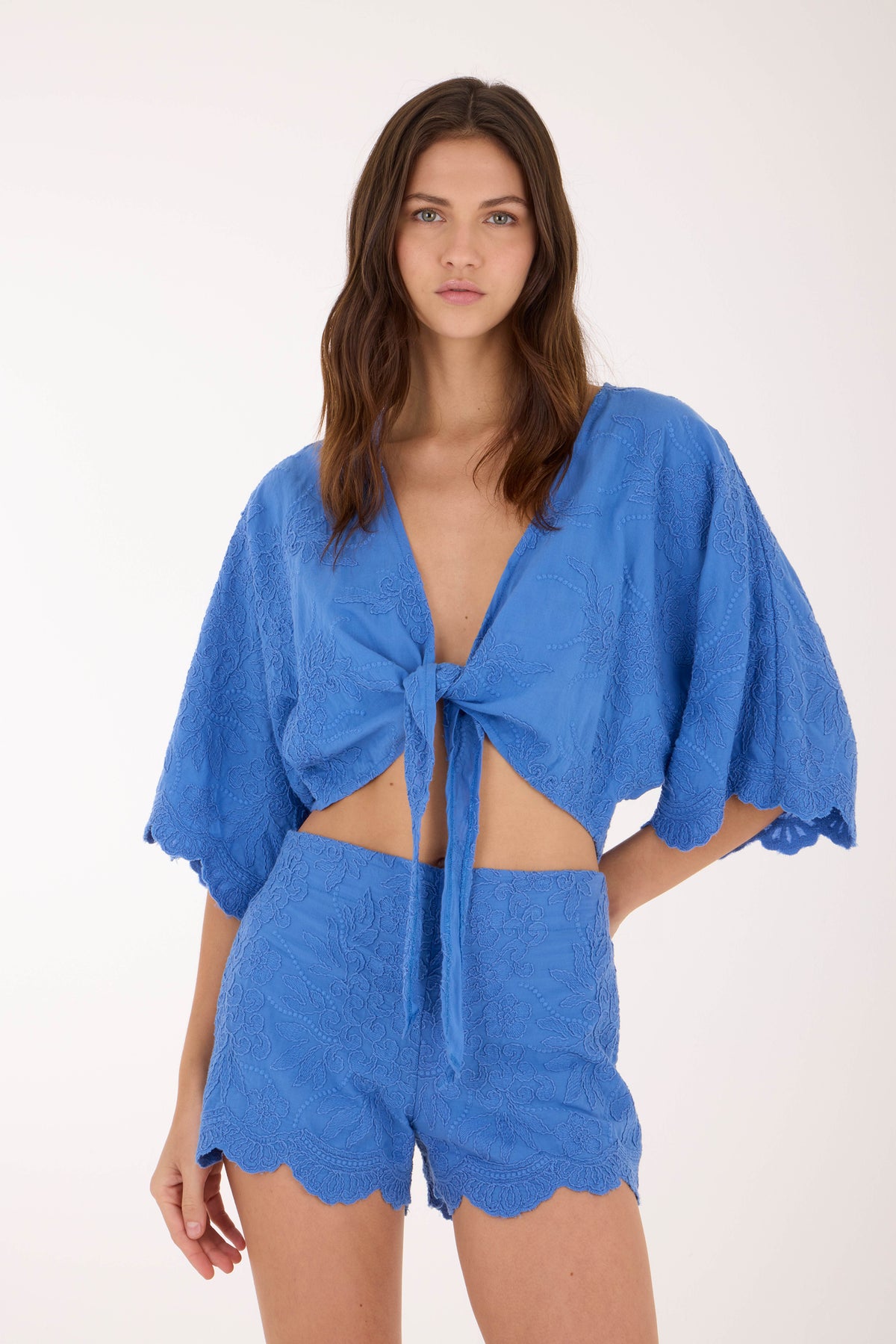 Ocean Blossom Isla Shirt