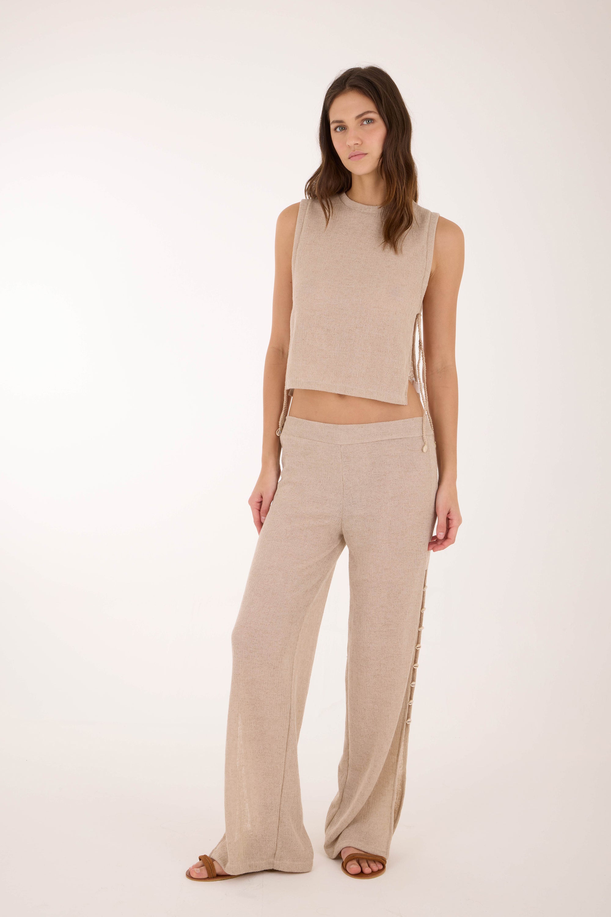 Coastal Sand Nacre Pant