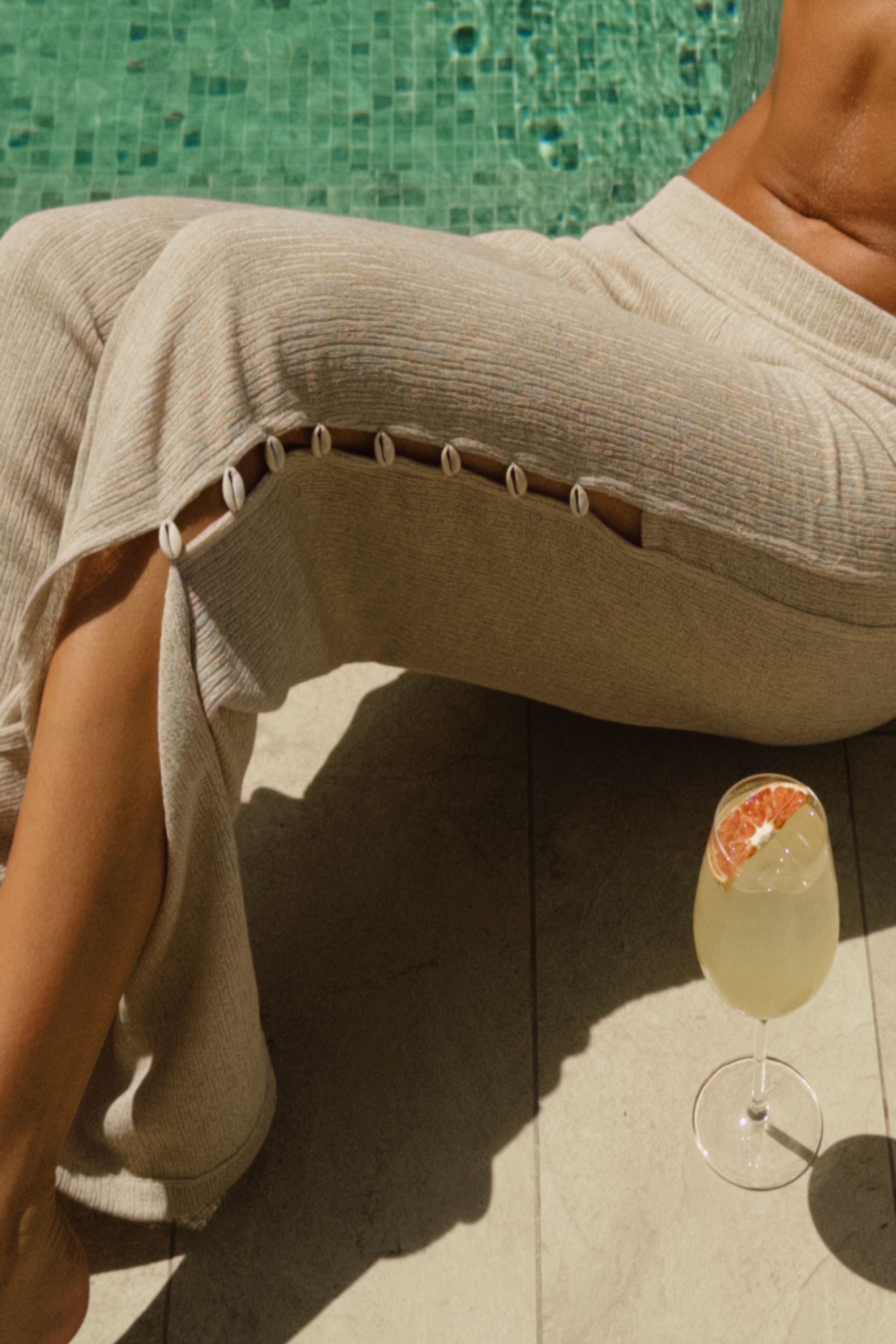 Coastal Sand Nacre Pant