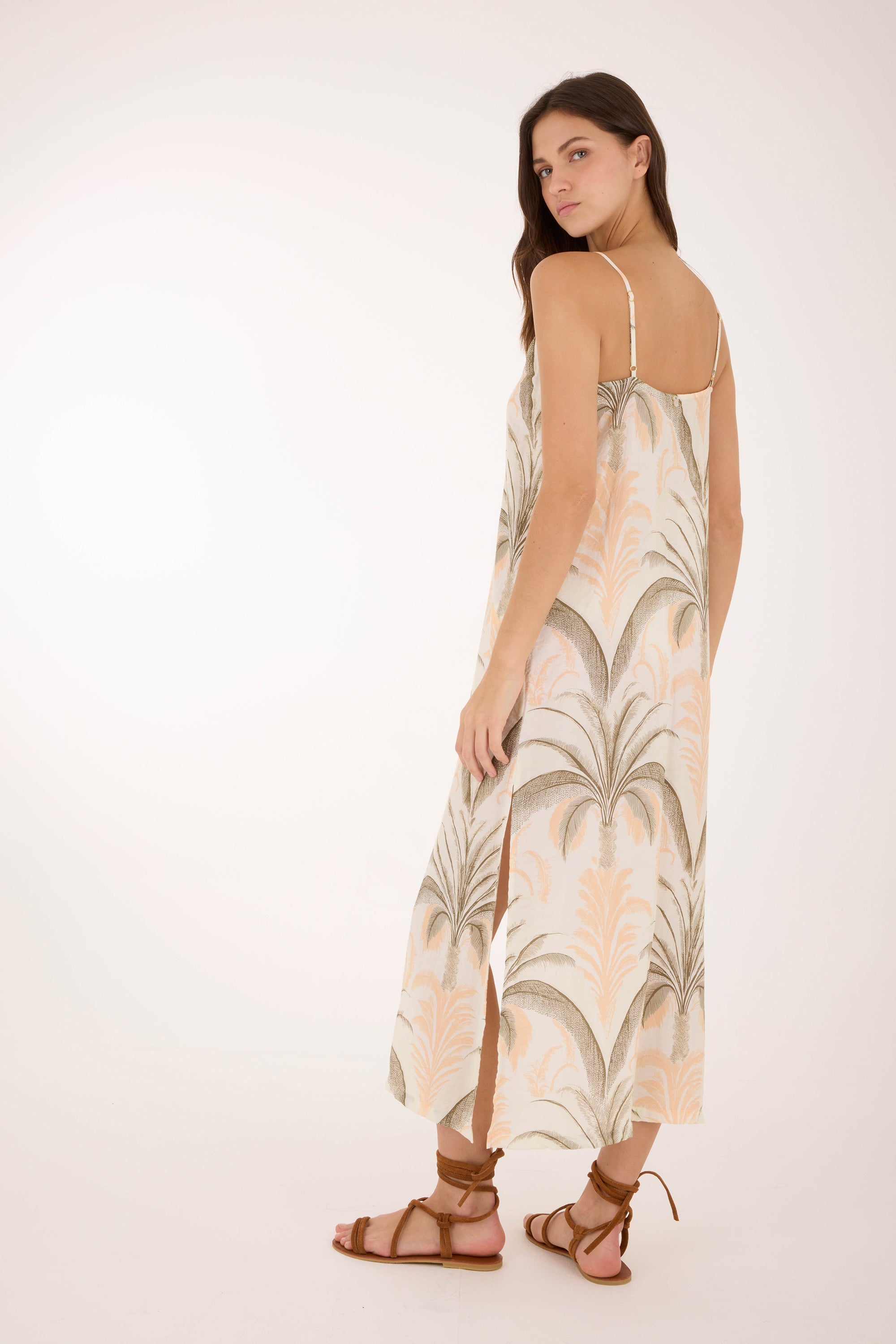 Ivory Sunset Oasis Kimono