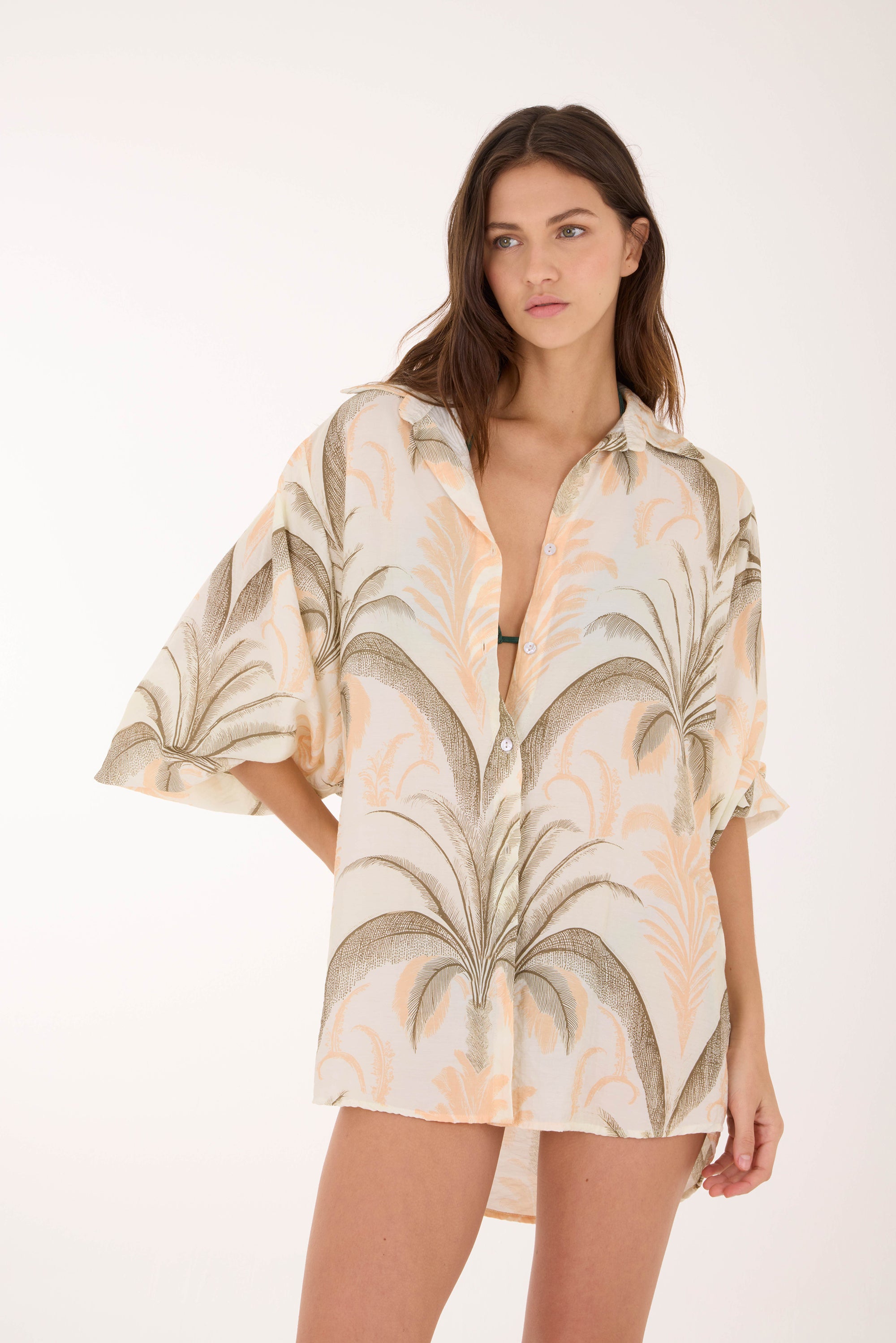 Ivory Sunset Oasis Akumal Shirt