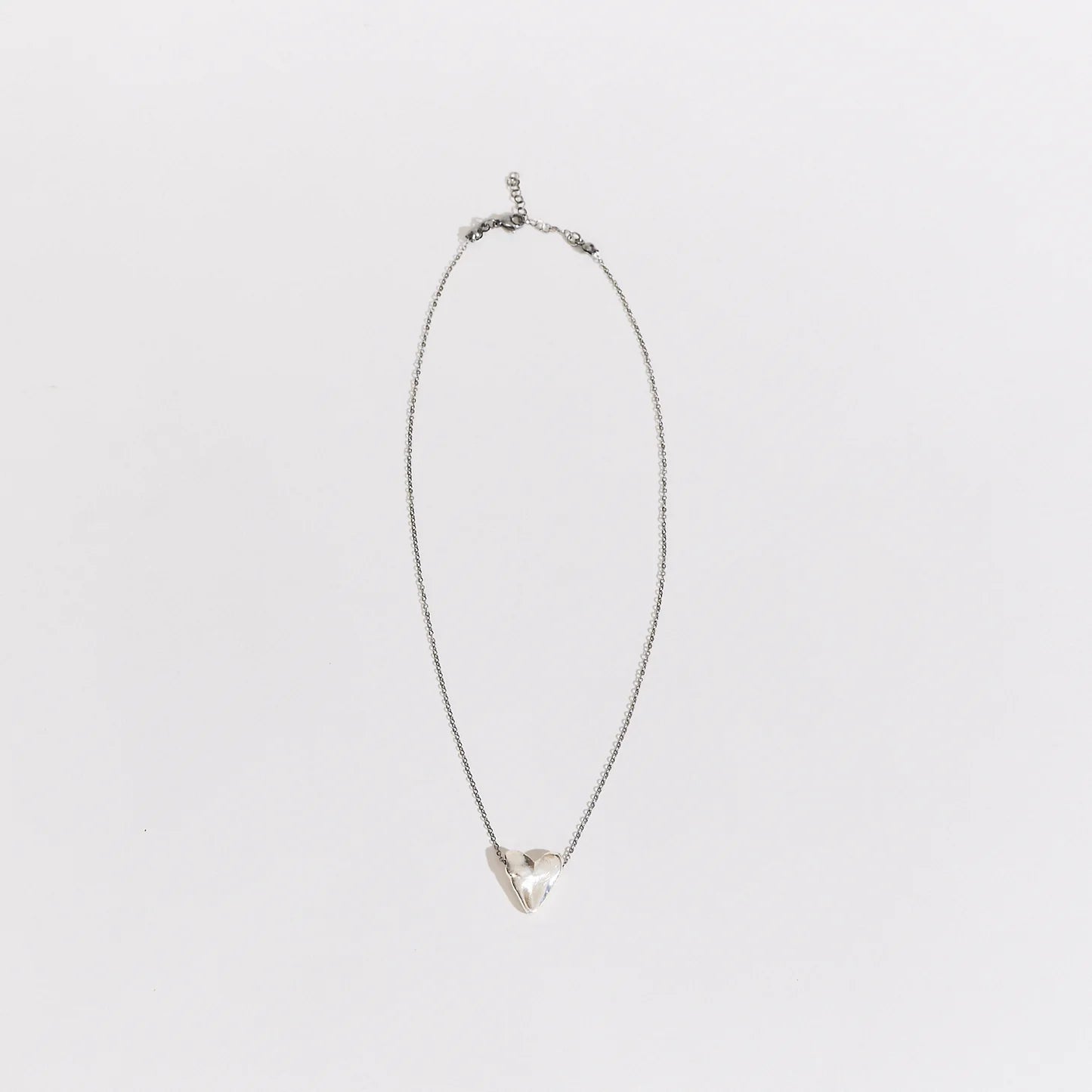 Collar Un Amor Mini Plateado
