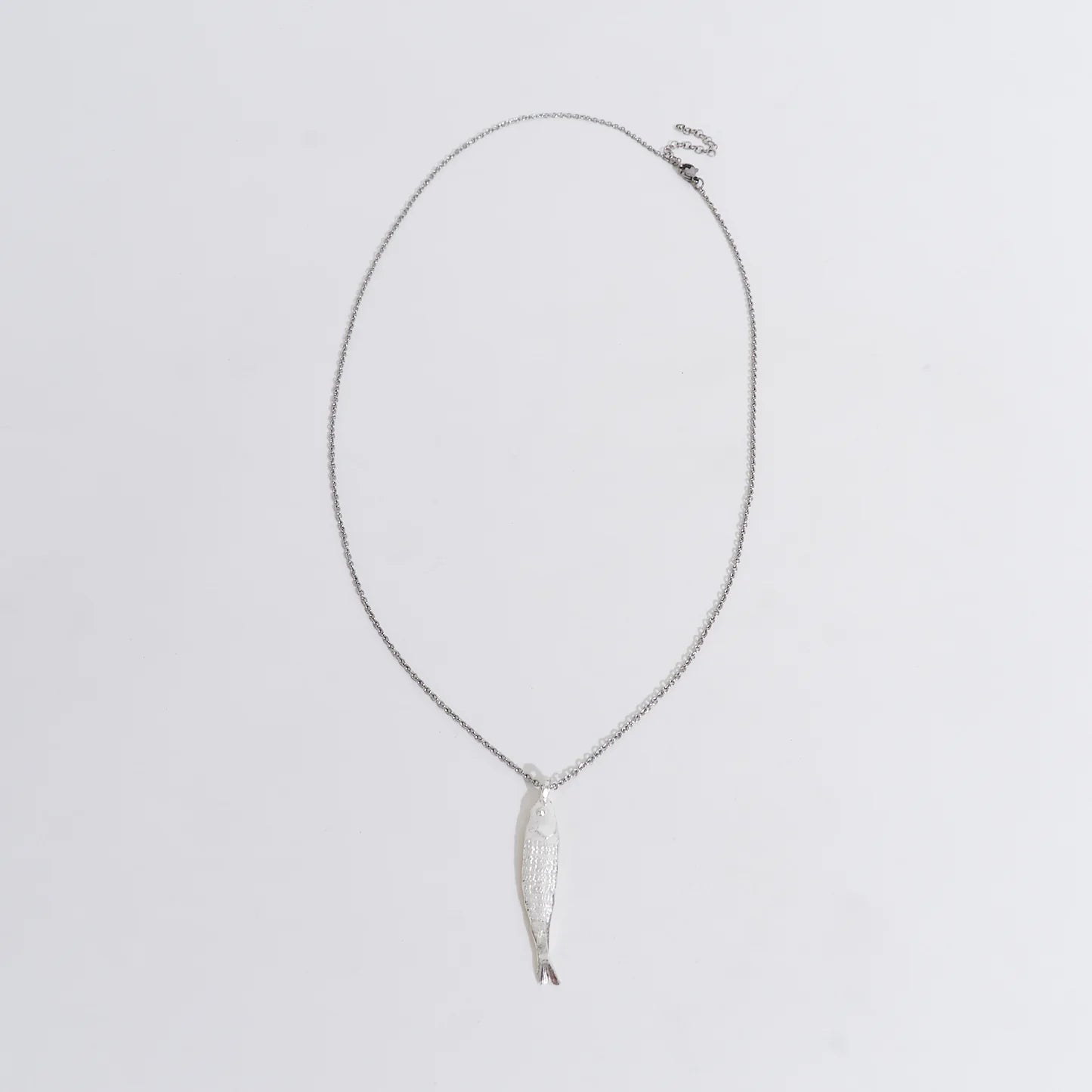 Collar Boqueron Maxi Plateados