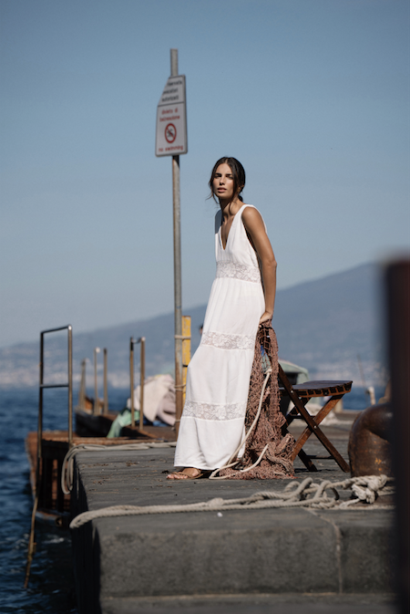 White Gloove Long Dress