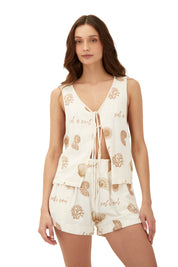 Soulshell Linen Mist Vest