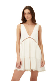 Eco White Salt Dress