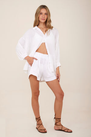 White Cauri Shirt