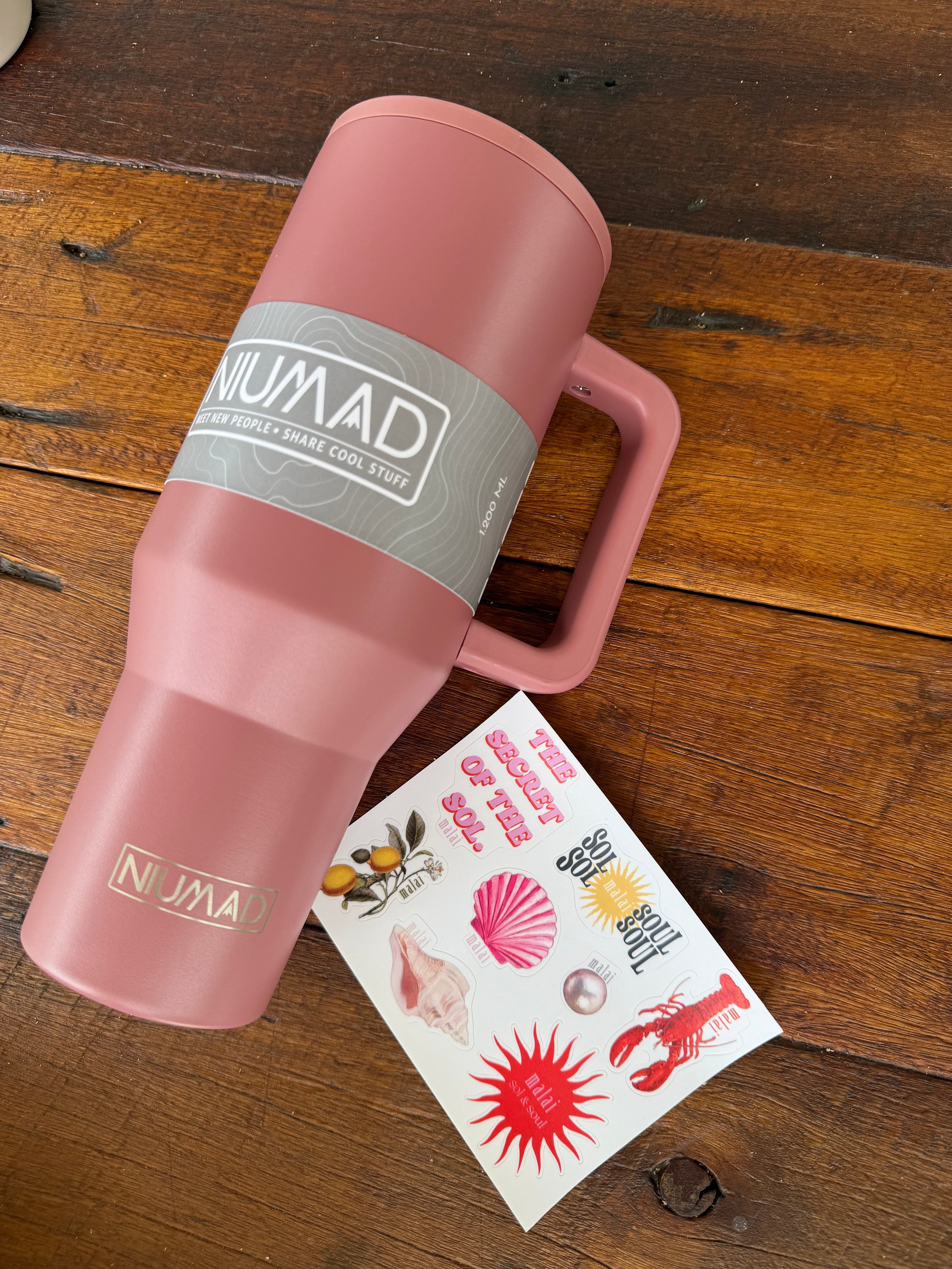 Termo Niumad Wonder Rosa Malva