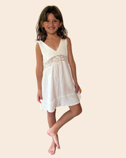 White Kids Gloove Dress