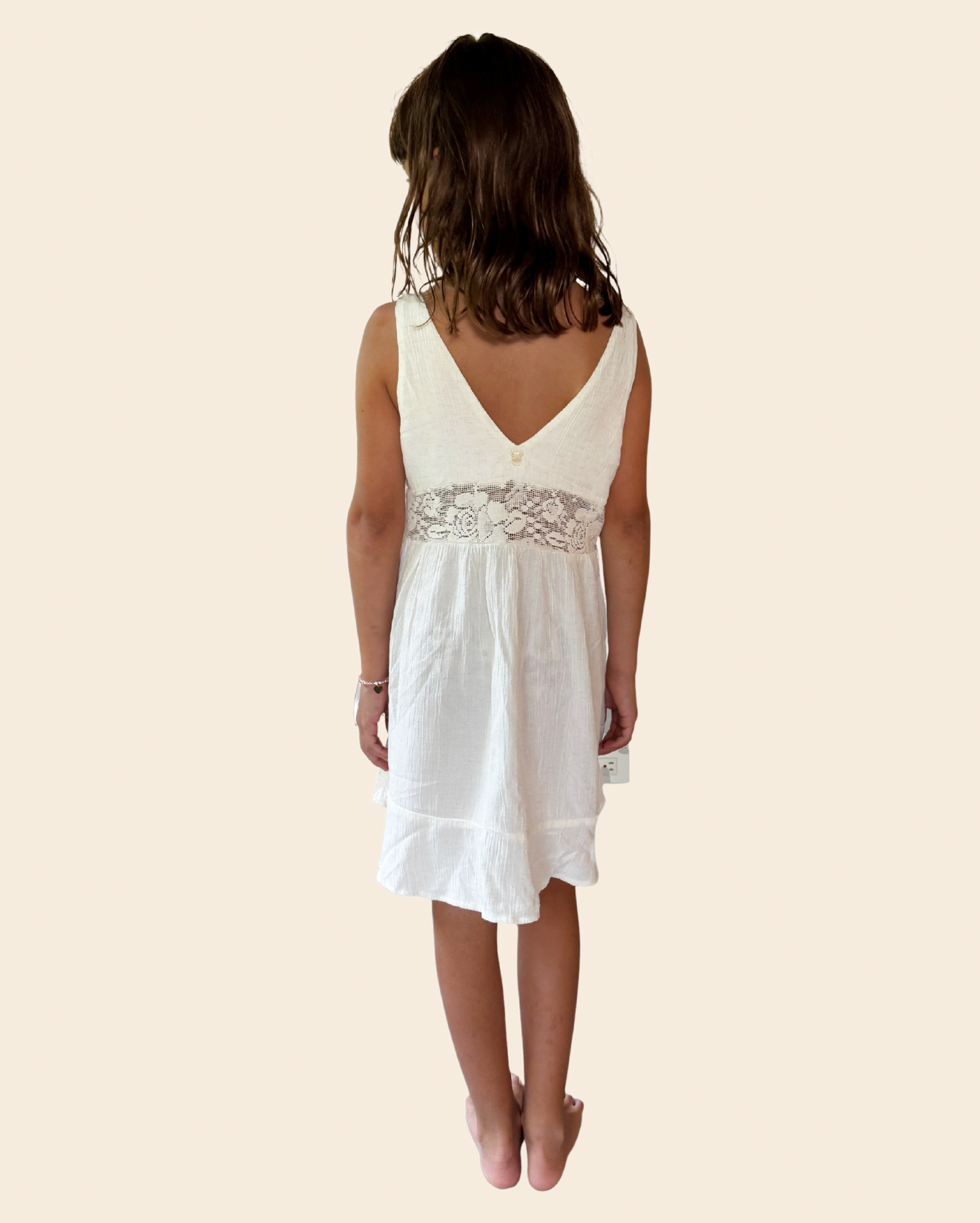 White Kids Gloove Dress
