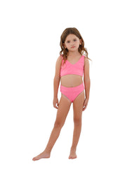 Textured Positano Sunny Pink Jazz Kid Set