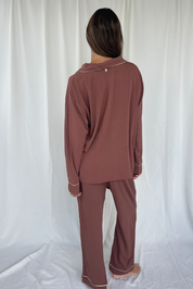 Earth Brown Pijama Shirt