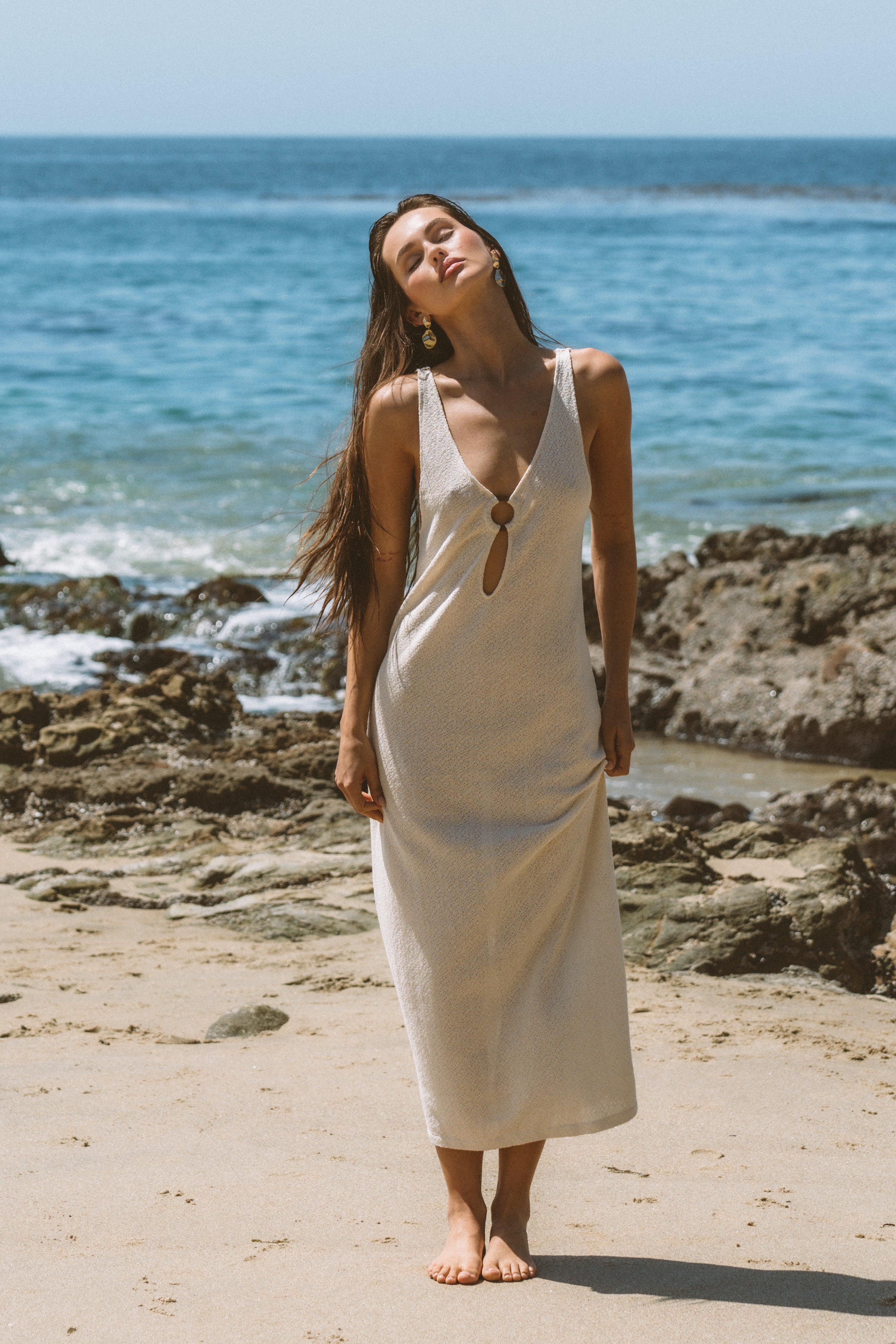 Ivory Ring Reef Dress