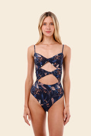 Wild Folliage Wavelet One Piece