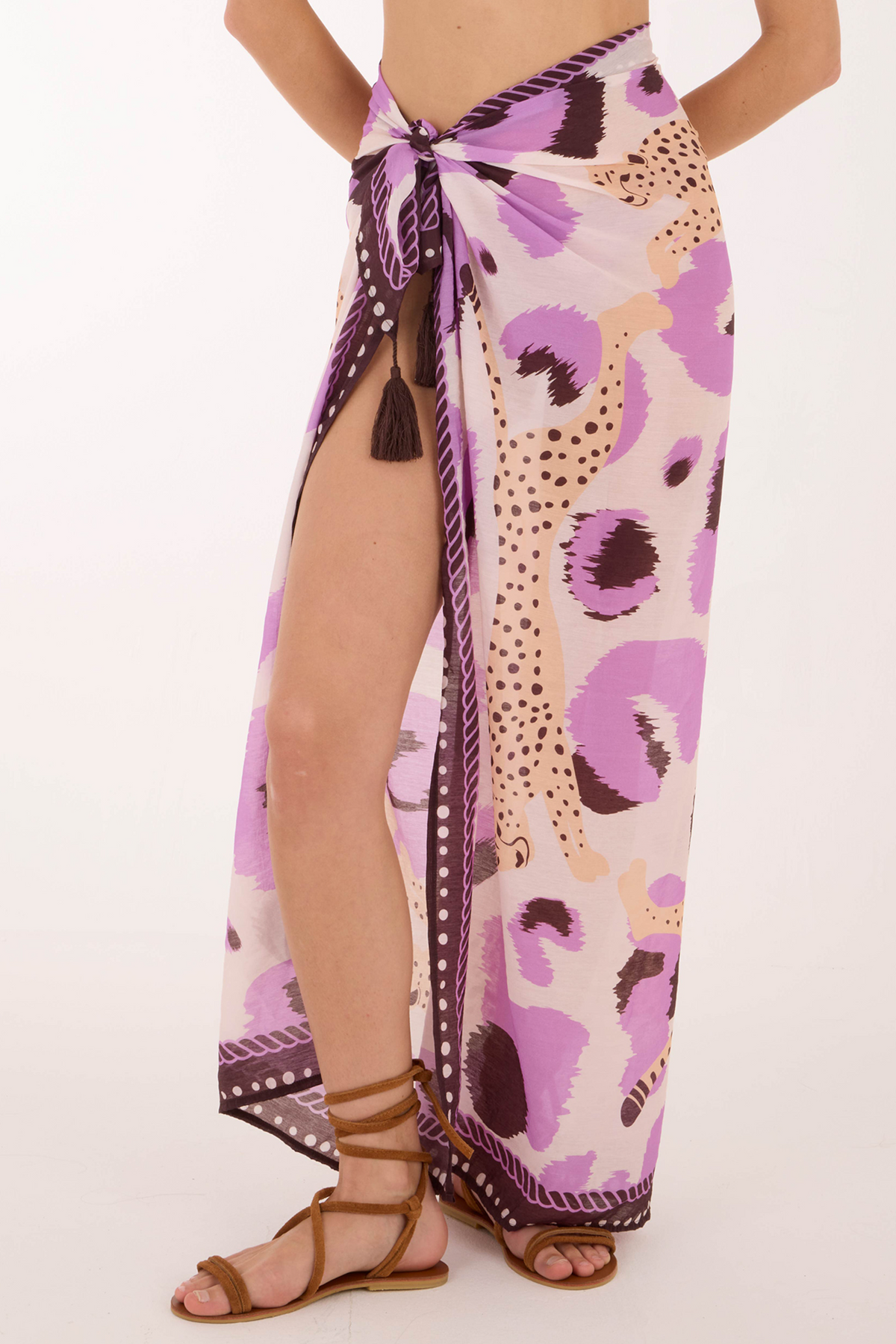 Amber Leopard The Must Pareo