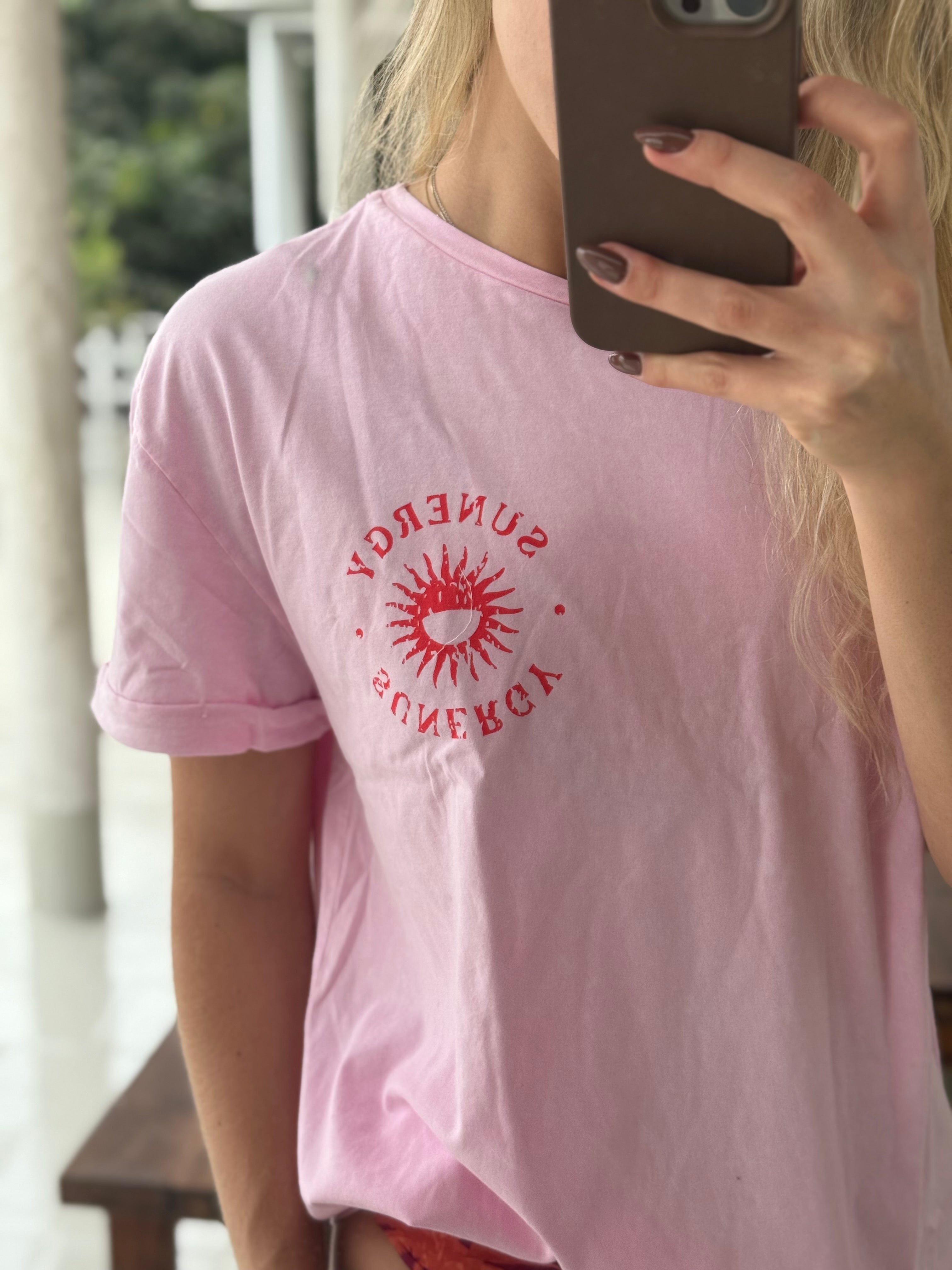 Sunergypink Oversize T-Shirt