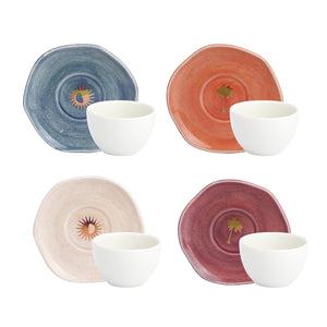 Set de Café / Té Corona x Malai 4 Puestos 8 Piezas
