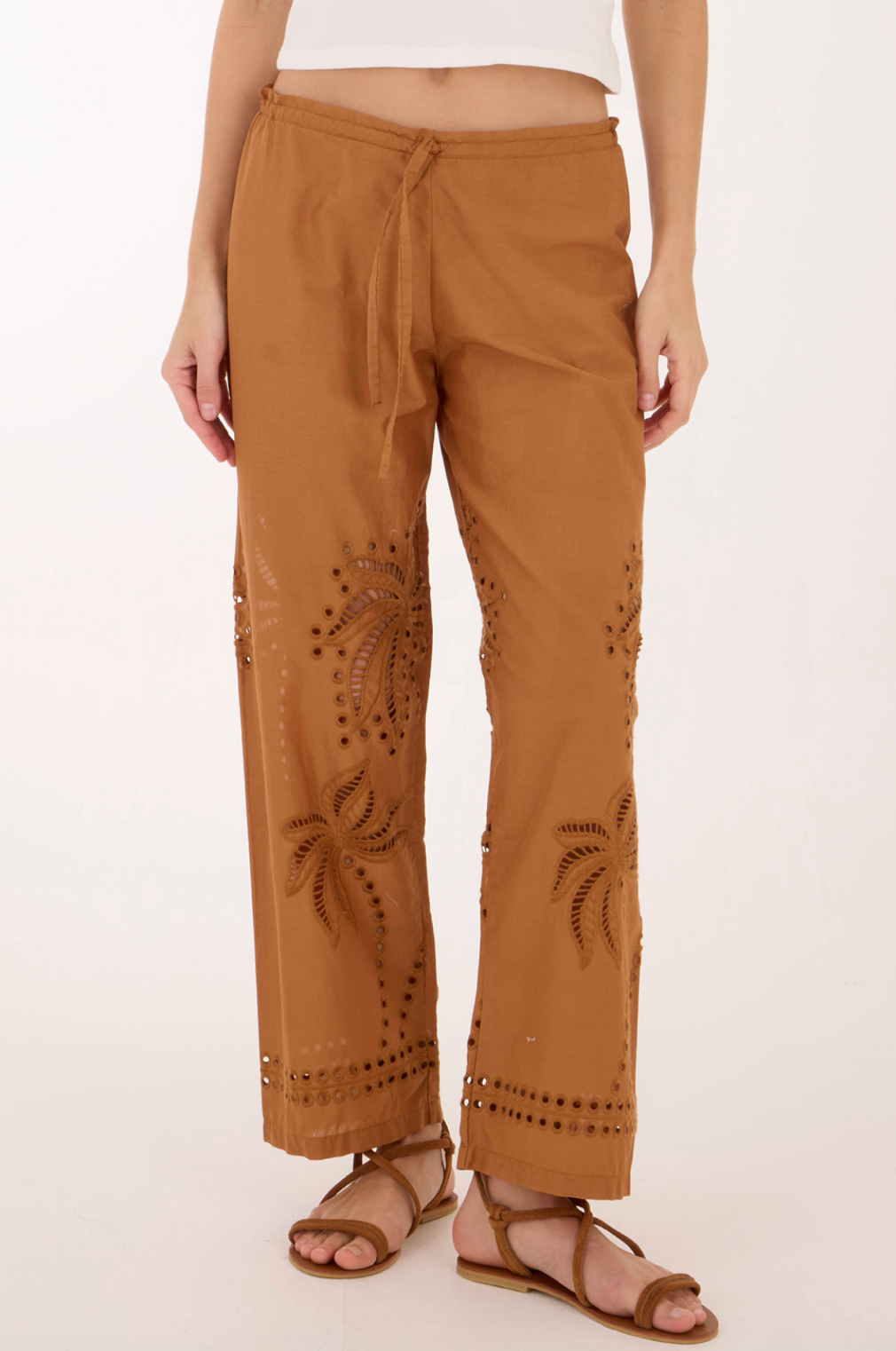 Coco Bloom Brown Pants