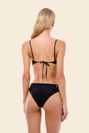 Black Concha Top
