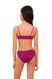 Textured Wave Brisa Raspberry Constance Kid Set