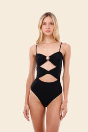 Black Concha One Piece