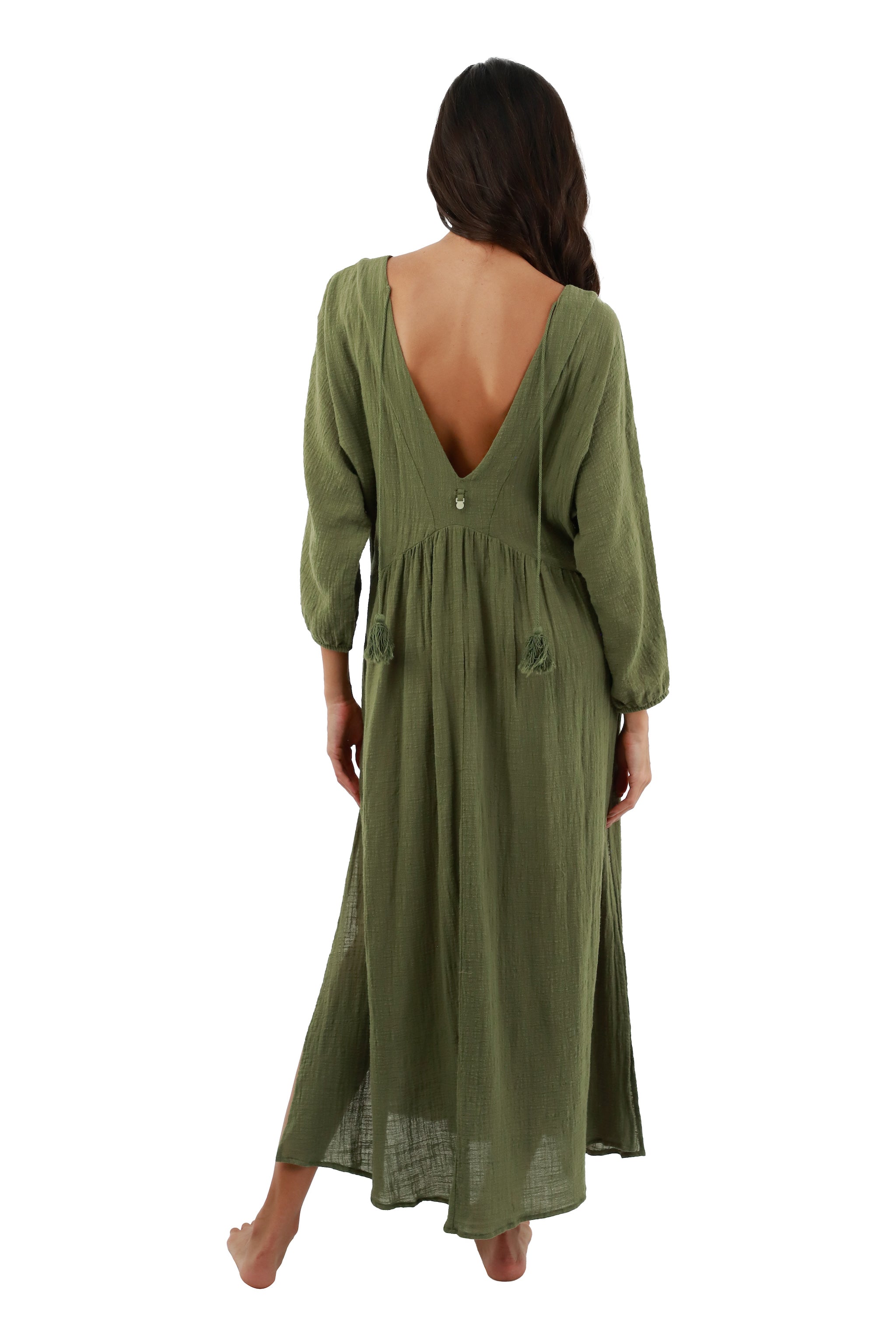 Clover Green Easy Dress