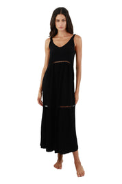 Black Lovey Dovey Maxi Dress